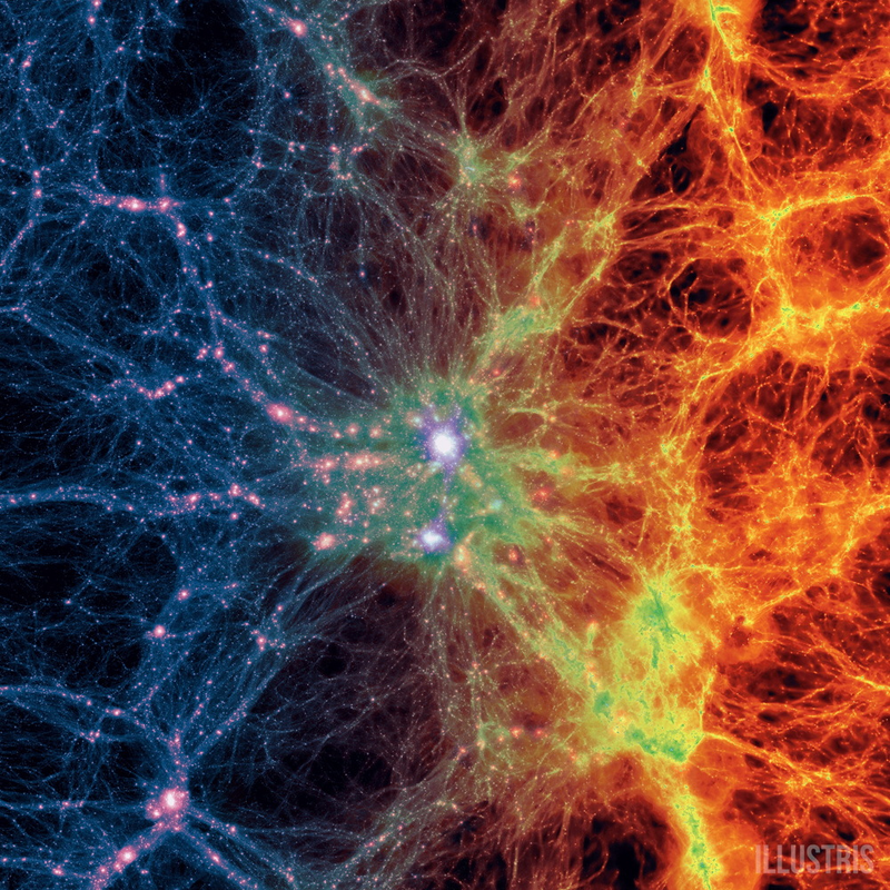 Illustration for article titled La simulación del universo más detallada que has visto hasta ahora